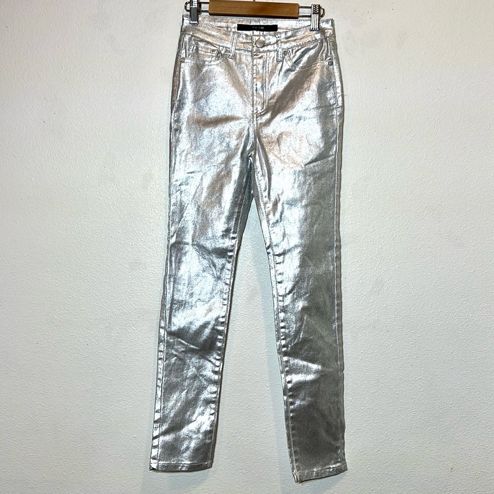 Joe's Jeans Kids Silver Metallic Jeans